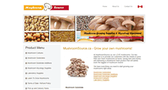 Desktop Screenshot of mushroomsource.ca